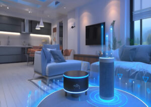 futuristic looking smart home automation